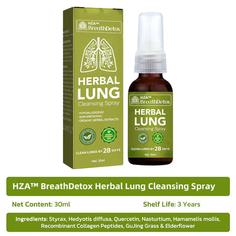 BreathDetox Herbal Lung Cleansing Spray