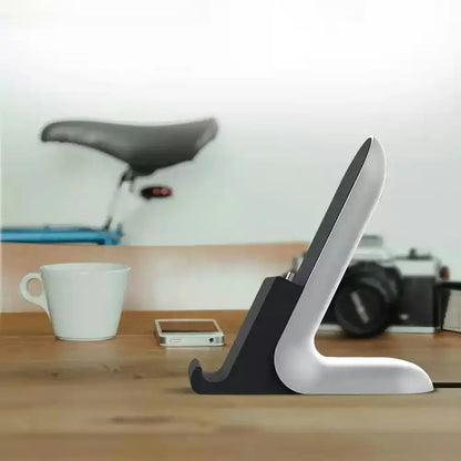 Practical Desktop Wireless Charging Phone Stand