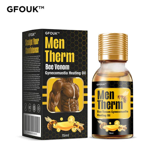 MenTherm Bee Venom Gynecomastia Heating Oil