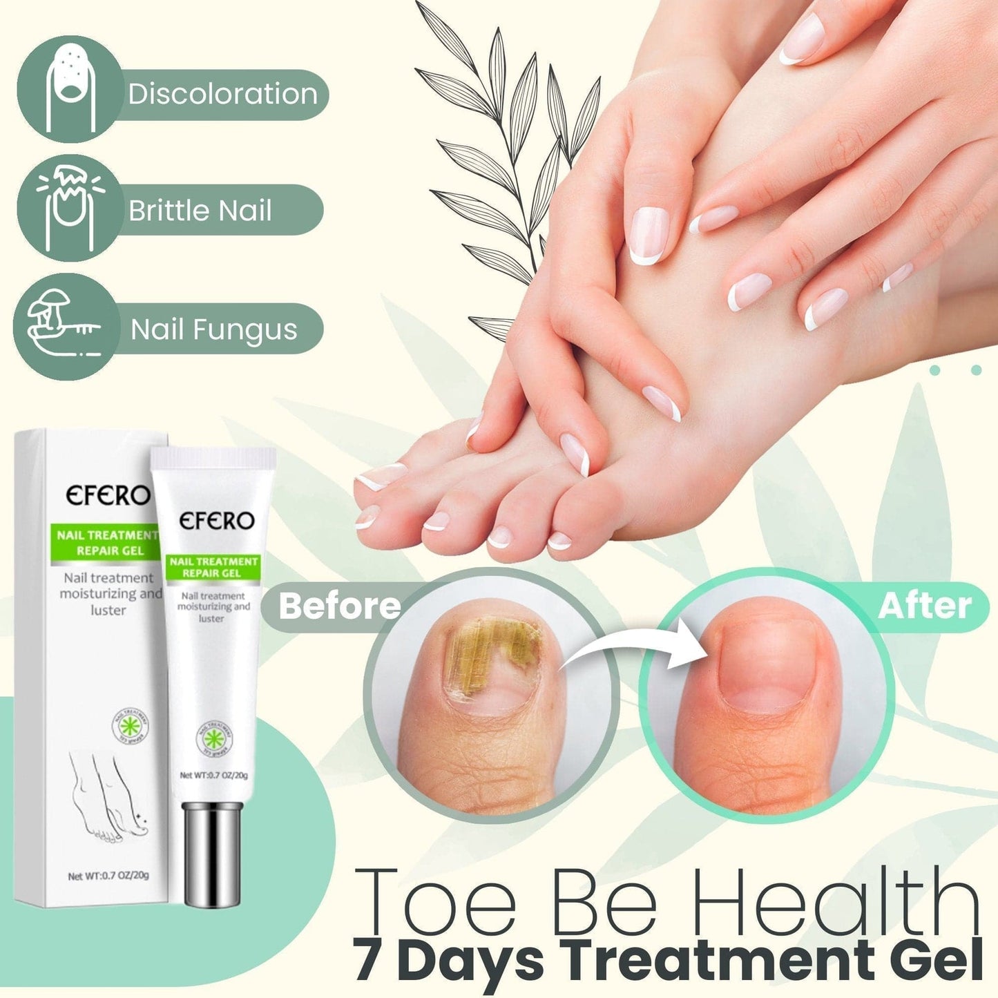 Nail Repair Treatment Gel