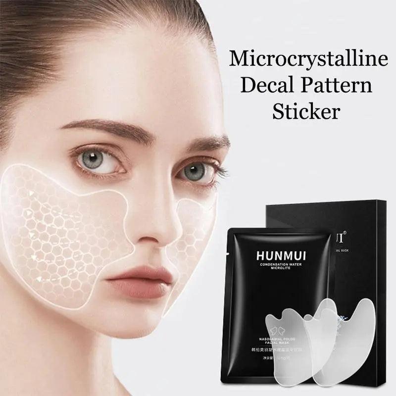 4Pcs Anti-Wrinkle Face Patches: Eye, Forehead, Neck