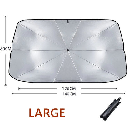 Foldable Car Umbrella Sunshade