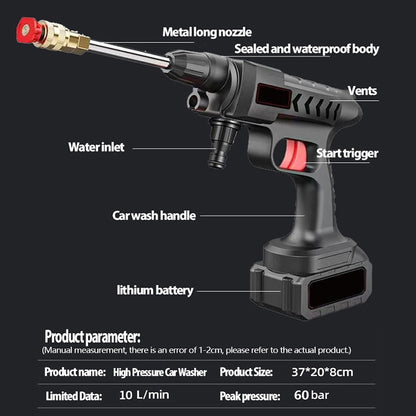 60Bar Wireless High Pressure Gun