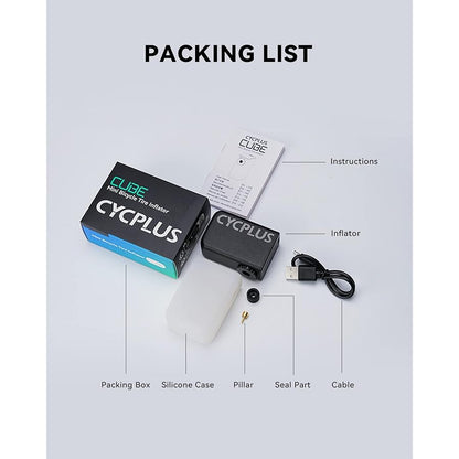 CYCPLUS CUBE MINI POCKET TIRE INFLATOR