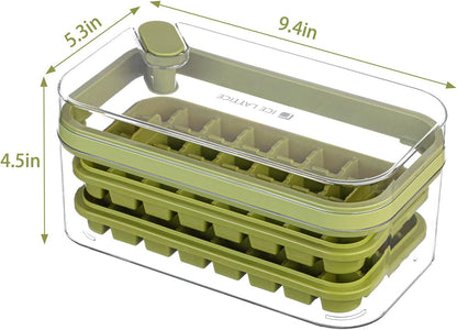 Ice Cube Trays Lid and Bin