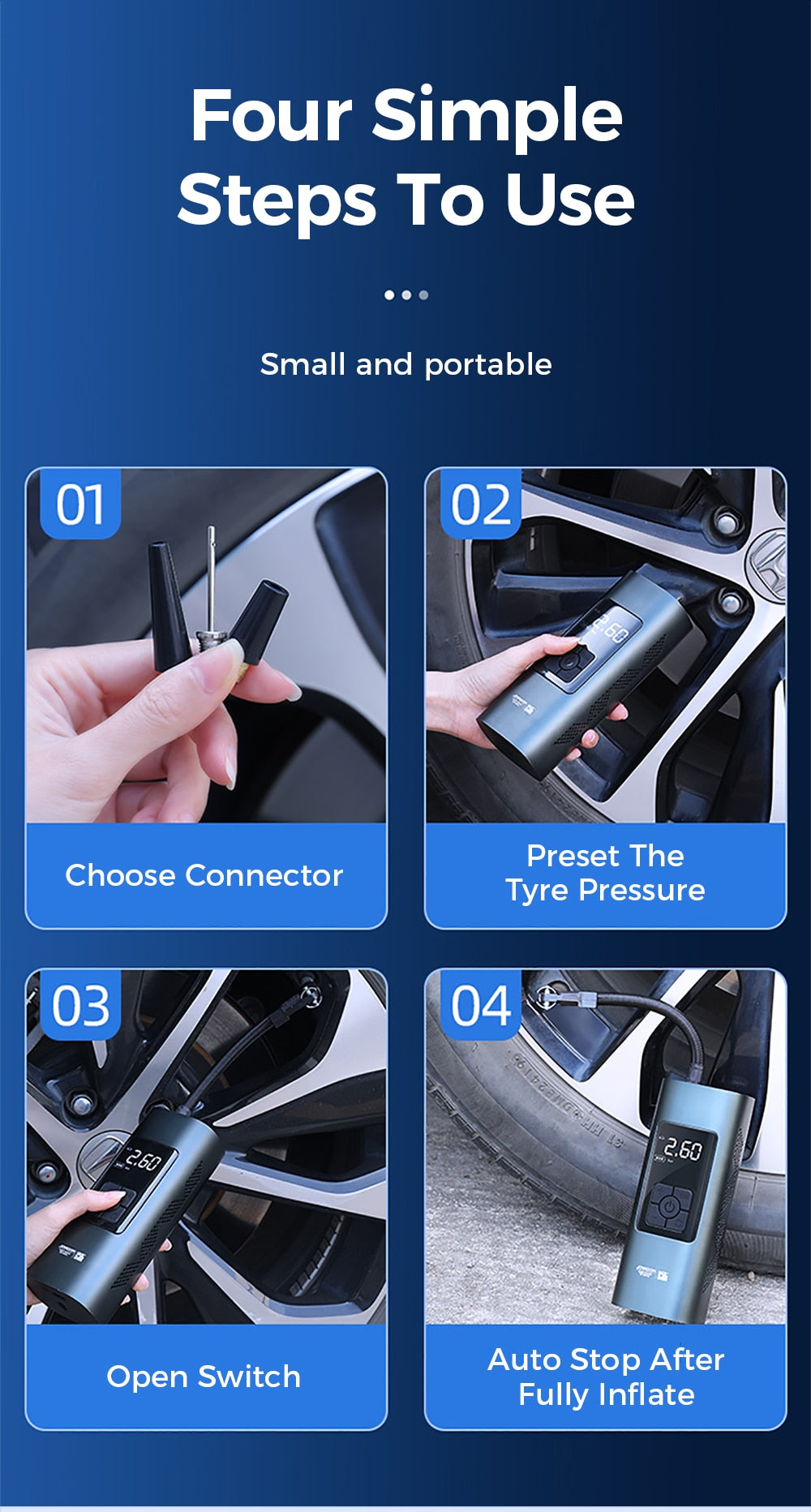 E-vee Auto Inflator