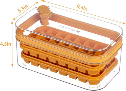 Ice Cube Trays Lid and Bin