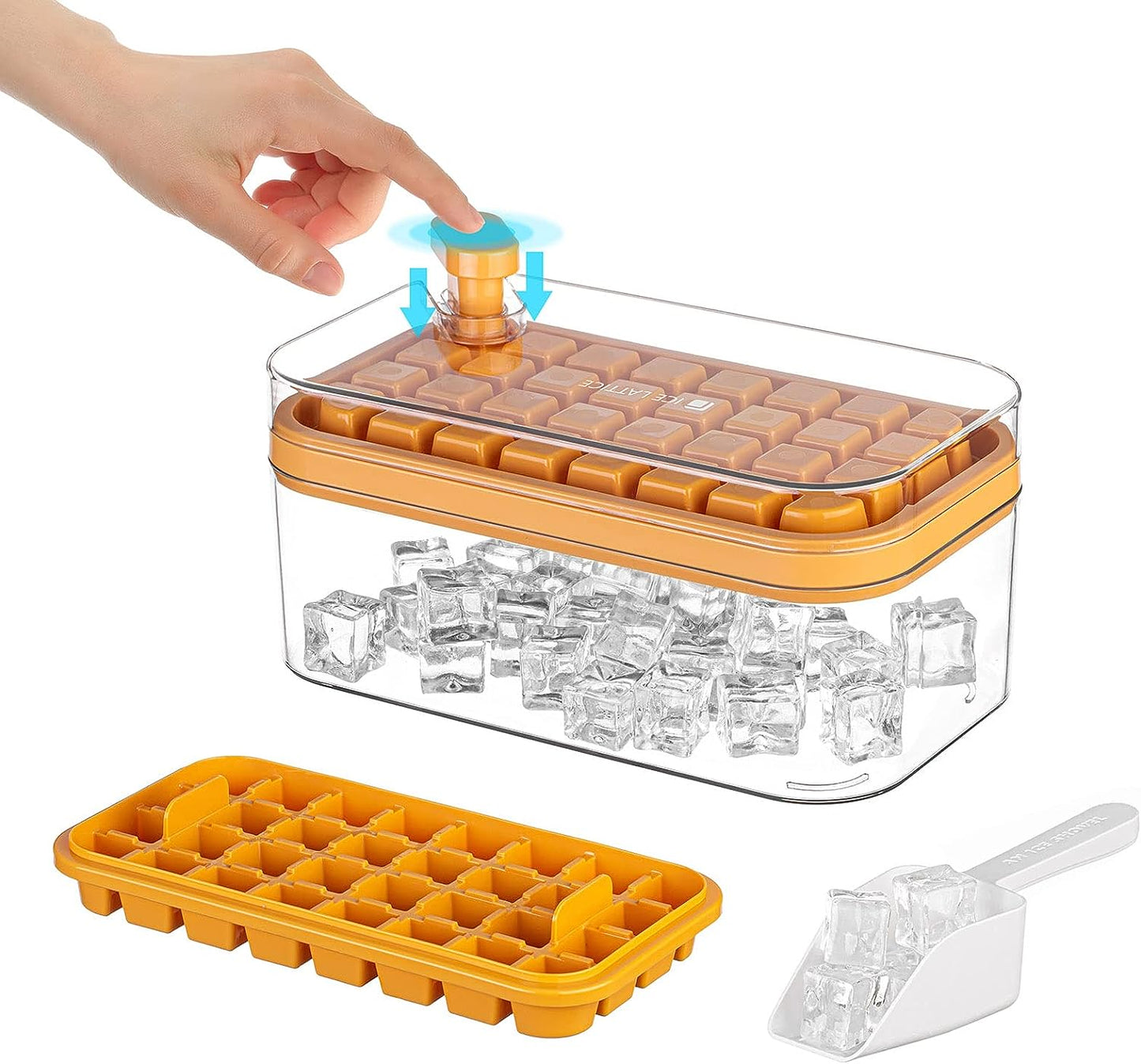 Ice Cube Trays Lid and Bin