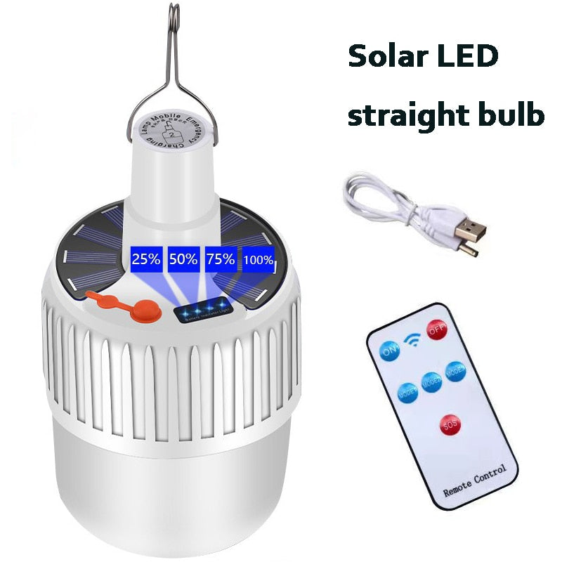 Portable LED Solar Bulb