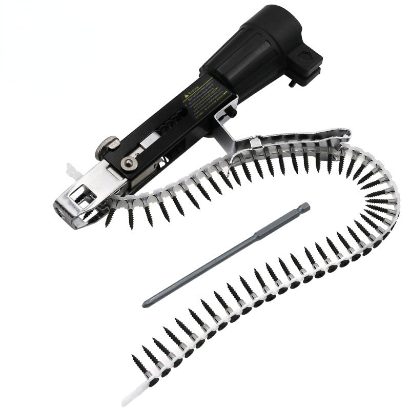 Automatic Chain Nail Gun Adapter Screw Gun for Electric