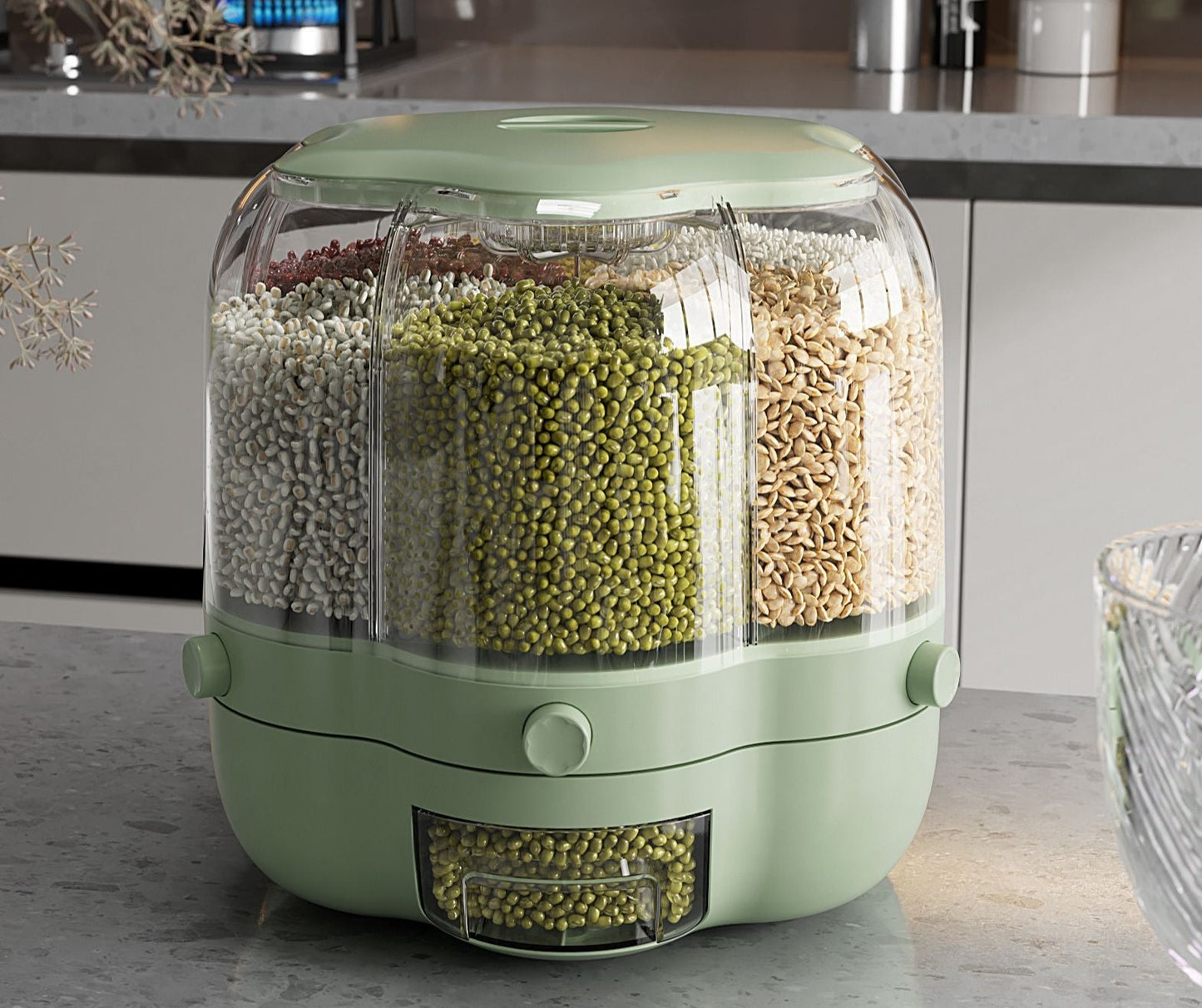 Rotating Cereal Dispenser