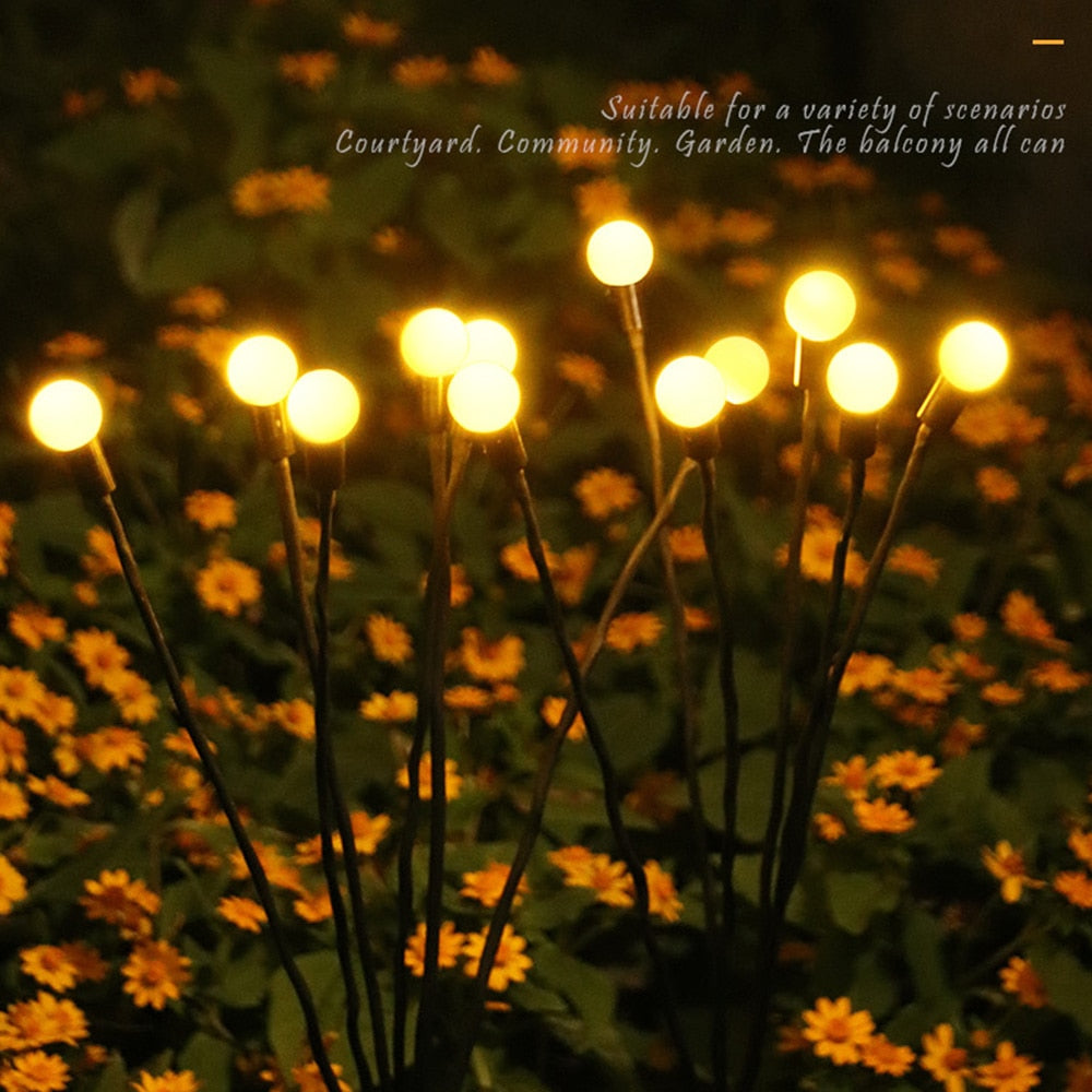 Solar Powered Firefly Lights