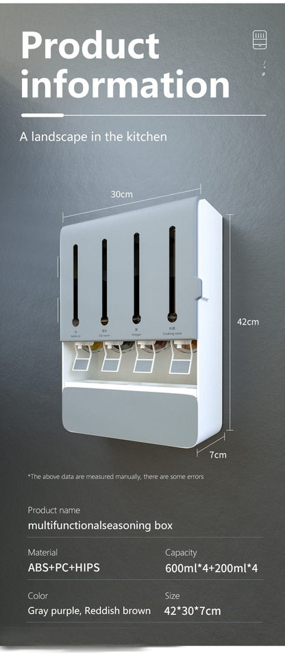 Kitchen Oil Dispenser Rack