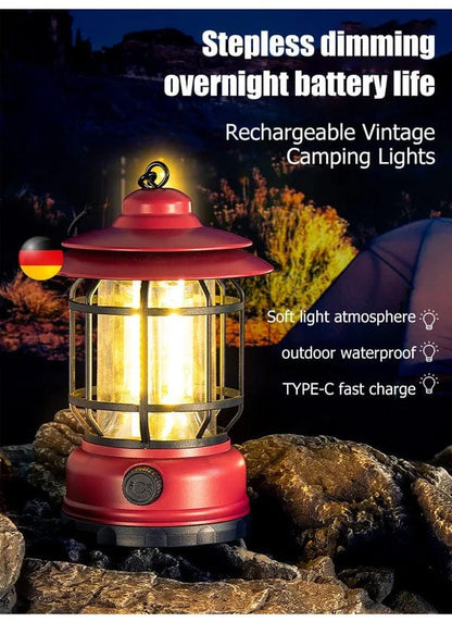 Retro Camping Lantern